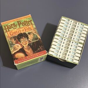Harry Potter and the Goblet of Fire Audiobook Cassette Set